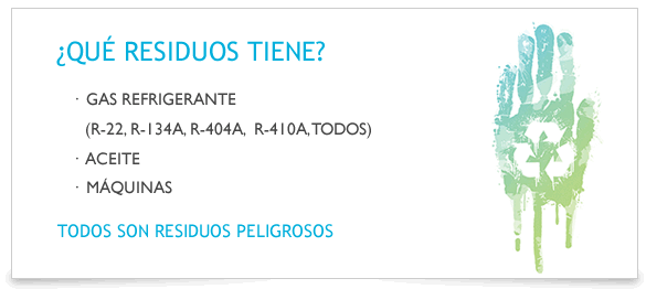 ¿Que residuos tiene?